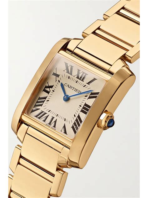 cartier tank goud|cartier tank française watches.